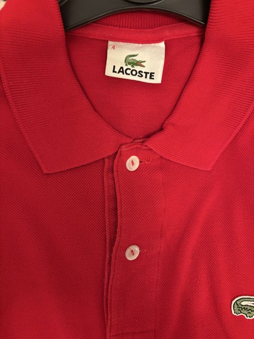 Polo Lacoste como novo tamanho XL