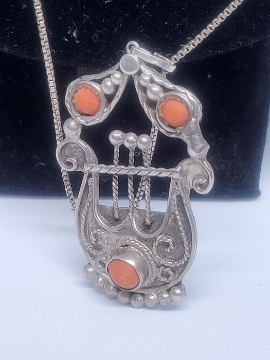 Колье серебро 925