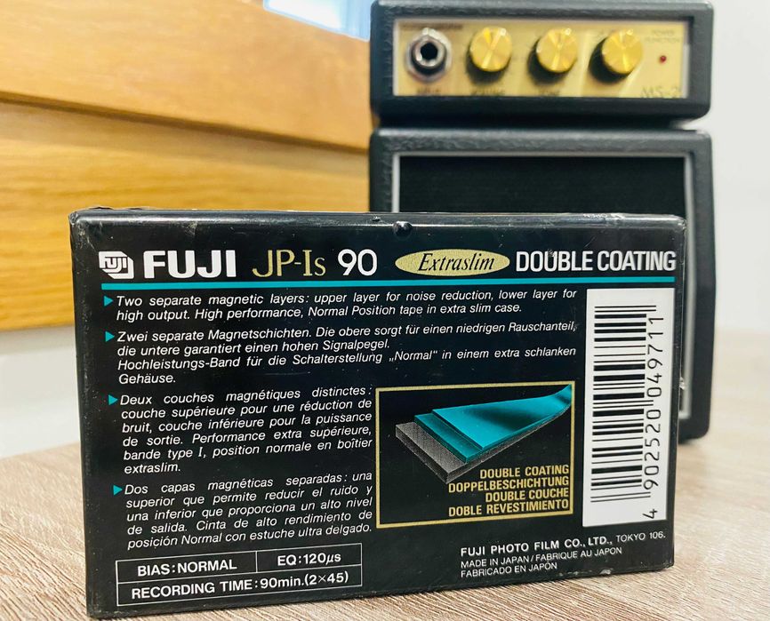 Cassetes de áudio nova - selada Fuji JP-Is 90 (10x unidades preço)