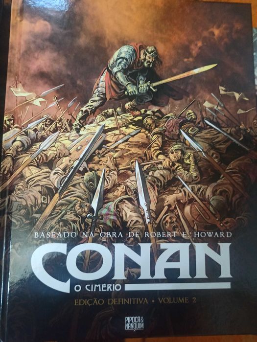 COLEÇÃO CONAN O CIMÉRIO - Pipoca e Nanquim  - Usado - como novo