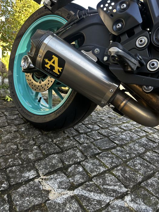 Arrow Escape MT07 Nichrom (Linha Completa em Titânio Euro5)