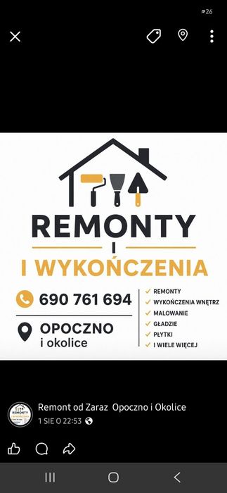 Szybkie remonty  nie za miliony