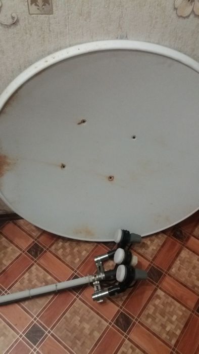 Спутниковая тарелка и два тюнера астра тв