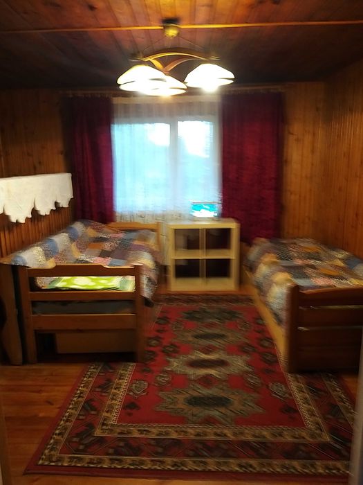 Domek wśród  zieleni  z  S A U N Ą,  Gor ą c ą  b a l i ą,   KOMINKIEM