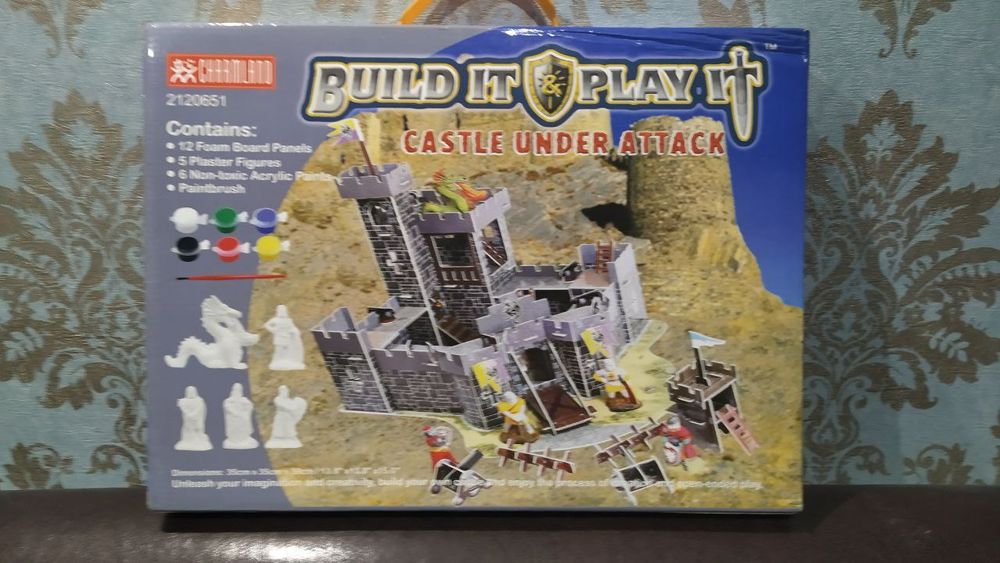 Зроби замок власноруч.Облога замку.