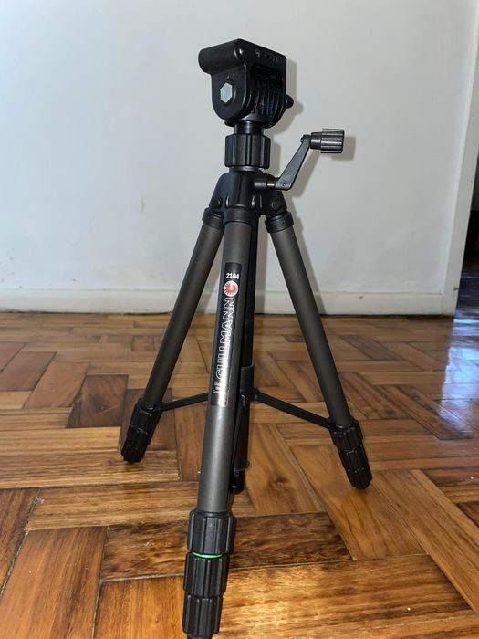 Tripé para câmara fotográfica