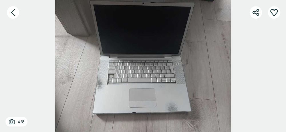 laptop Apple MacBook + wysylka