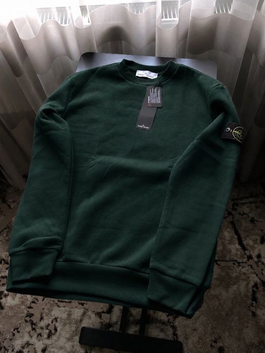 Без предоплати! Світшот Stone island, sweatshirt Стон Айленд, Кофта Стонік Зелений