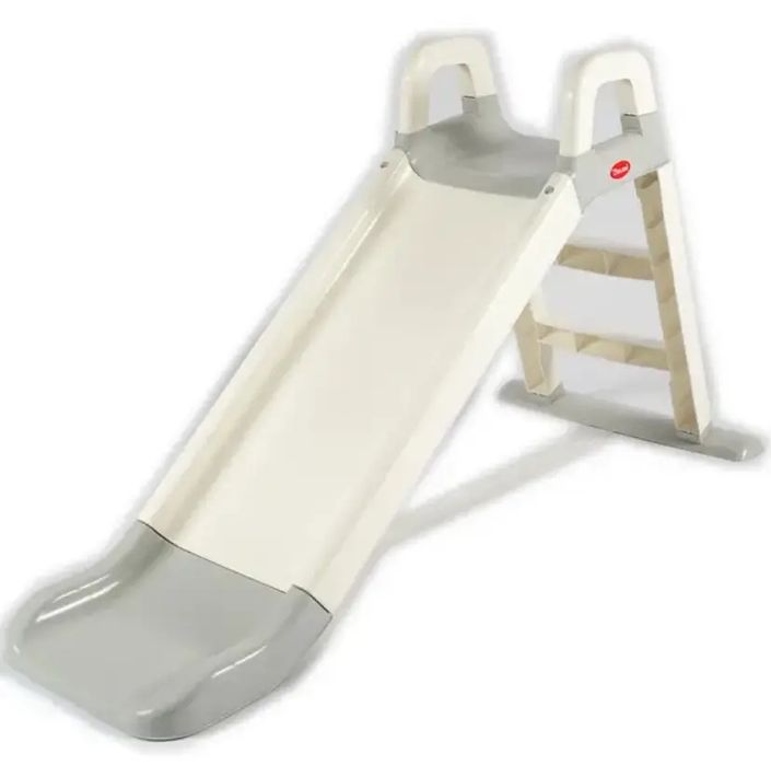 Дитяча гірка для дому і дачі 140 см біло-сіра (Долоні)