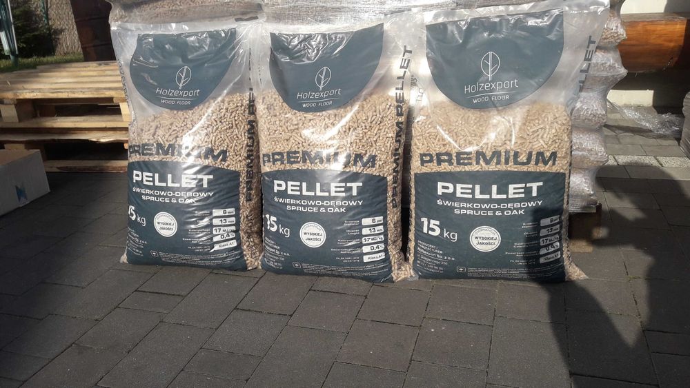 Pellet  DĘBOWY A1 Premium  HOLZEXPORT A1 Polski - dostawa HDS