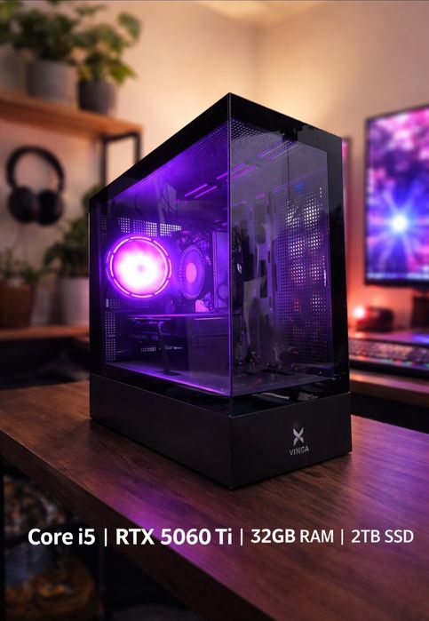 Комп'ютер, системний блок I5, 5060ti, 32gb ssd, 2tb ssd