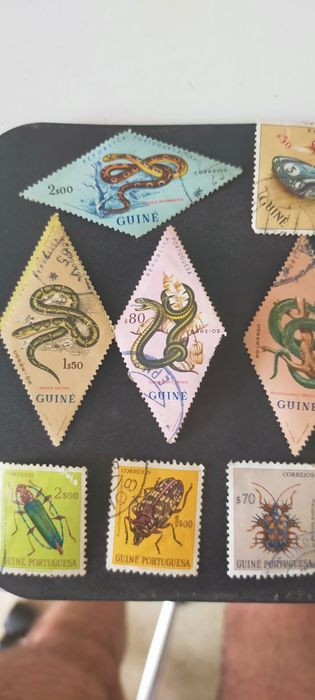 Vendo Selos antigos da  Guiné