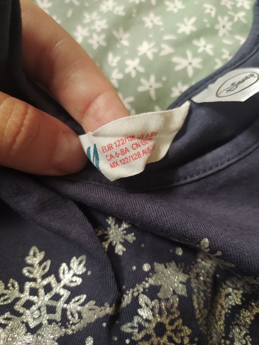 Sukienka, hm, h&m, ELSA, kraina lodu r. 122-128