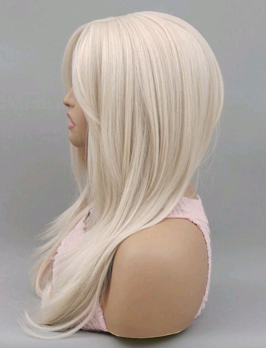 perułka sztuczna platyna blond