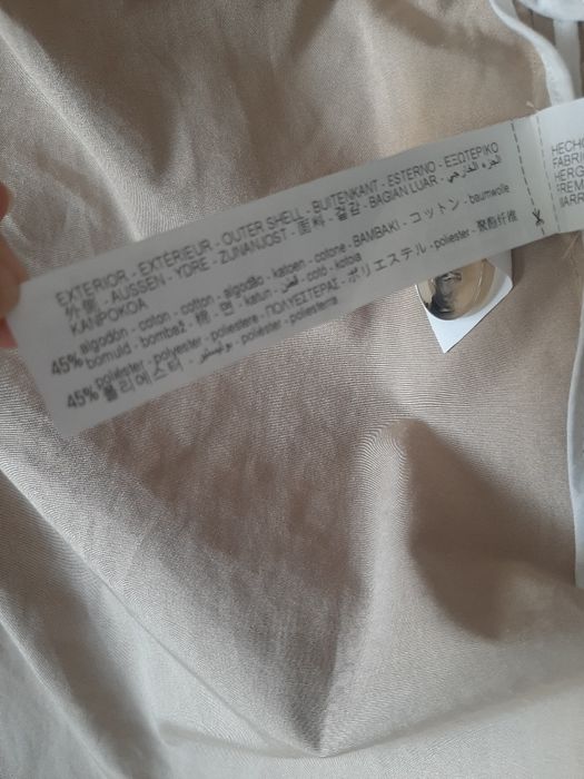 Zara Nowy dlugì plaszcz trencz prochowiec oversize