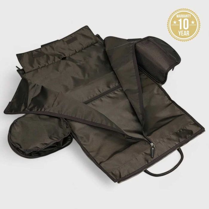 Garbelle OSCAR mala cabine em pele com rodas - porta fatos