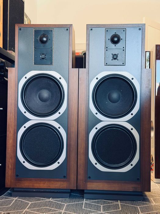 Revox Symbol B — флагман студийной школы Willi Studer, немецкая напольная акустика ℹ️ 3 полосы, винтаж, одни руки | Германия, родные коробки