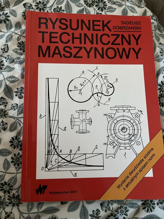 Książka  rysunek techniczny maszynowy tadeusz dobrzański wydanie 27