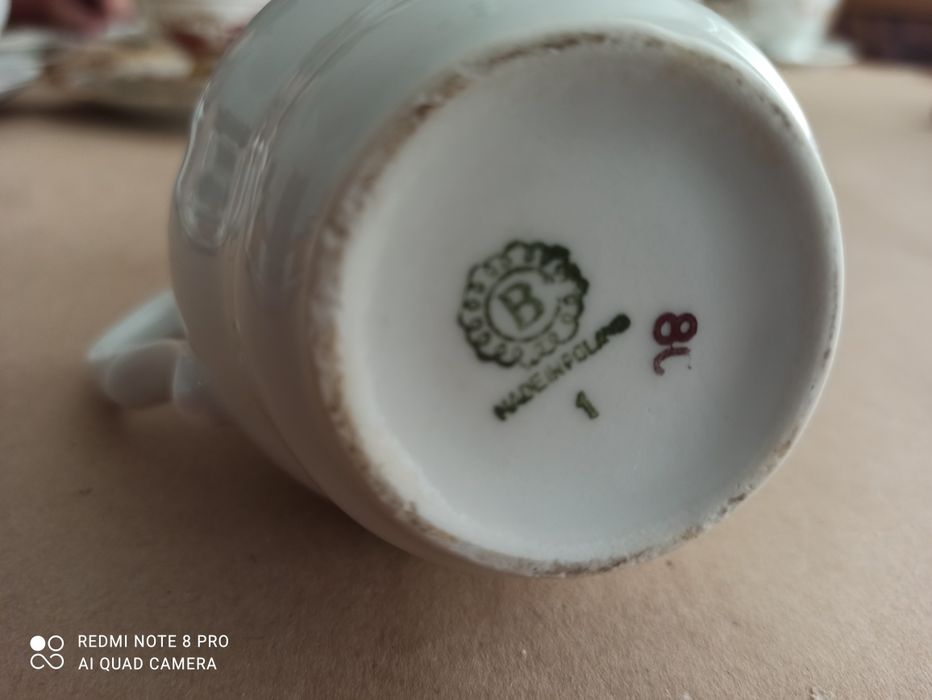 Porcelanowy mlecznik Bogucice
