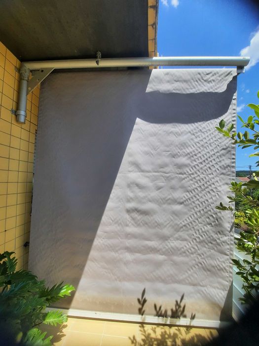 Toldo lateral para casa e jardim