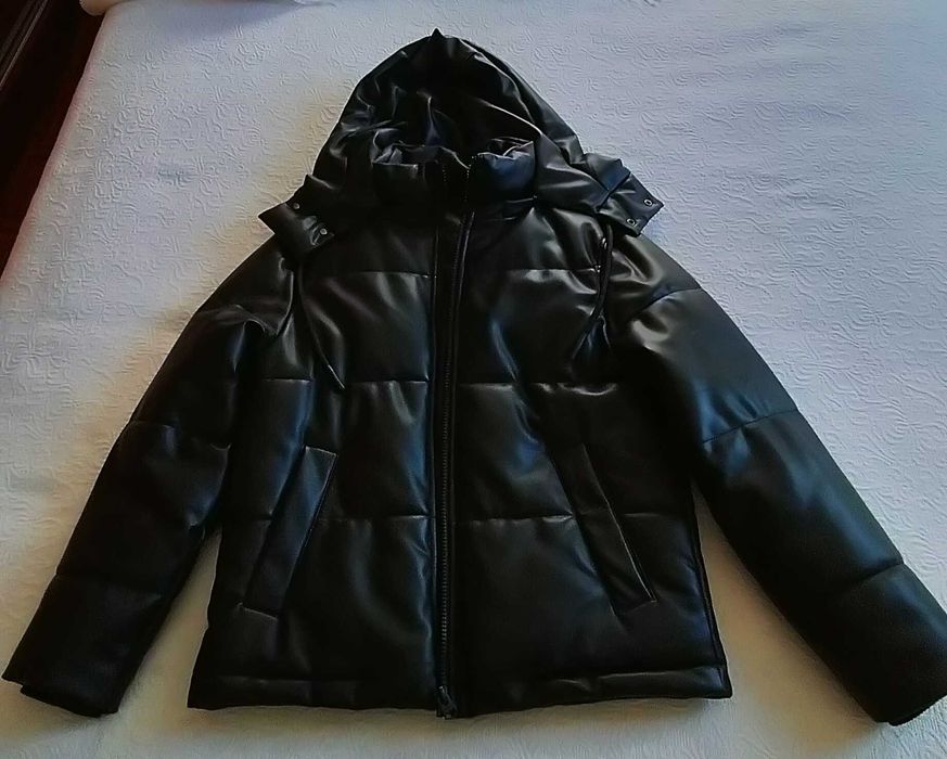 Blusão unissexo acolchoado da Zara