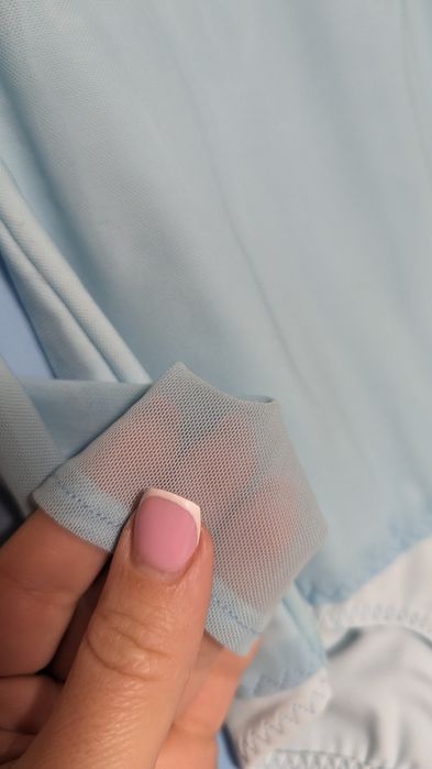 Платье для бально спортивных танцев Бейсик +серьги и  заколка