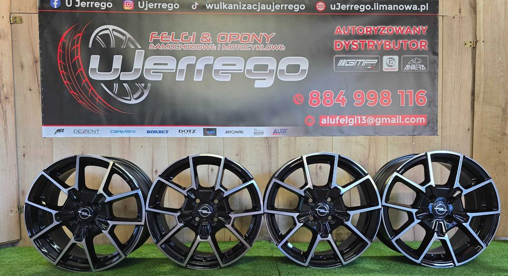 NOWE ALUFELGI OPEL 16x4x100 - Adam,Astra,Corsa,Combo, Meriva