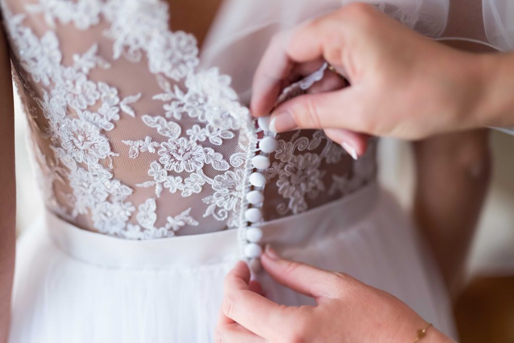 Sukienka ślubna + bolerko