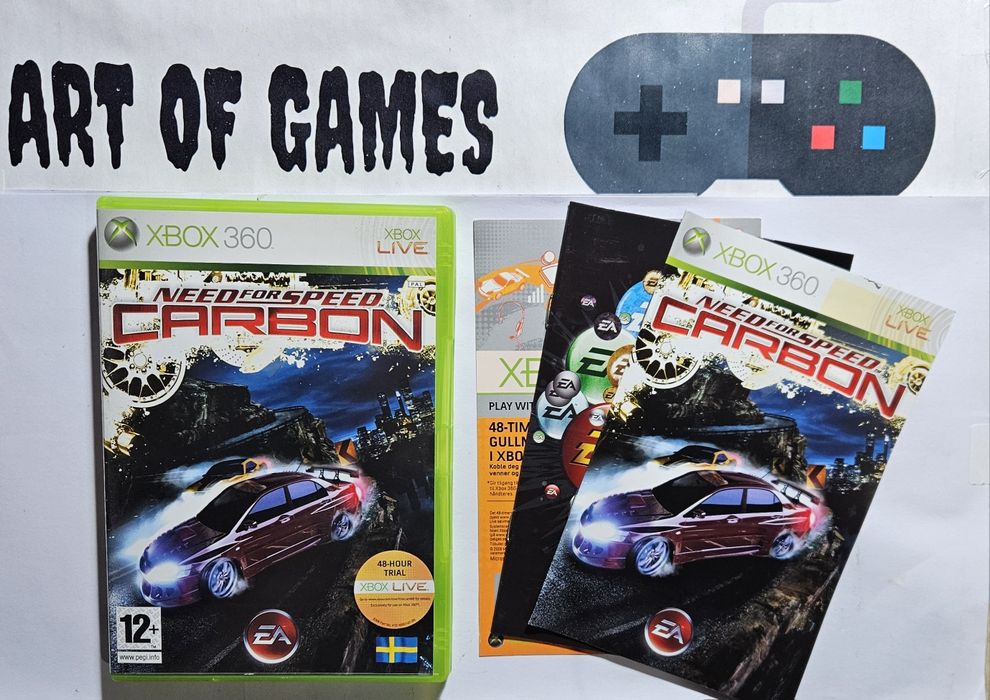 Need for Speed Carbon Xbox 360 Komplet NFS