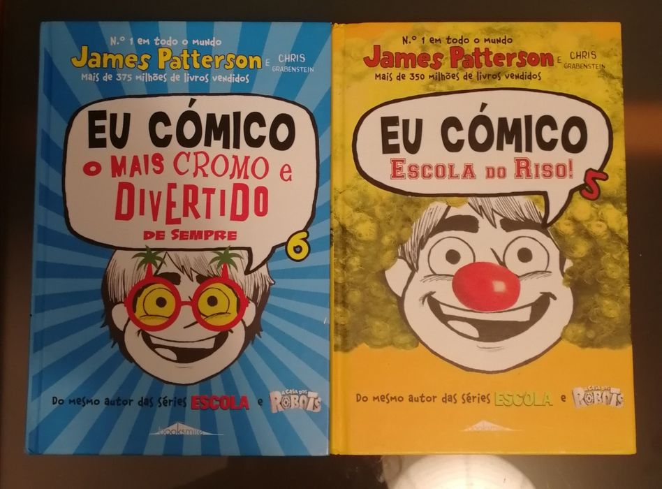 Livro juvenil, James Patterson: Eu cómico