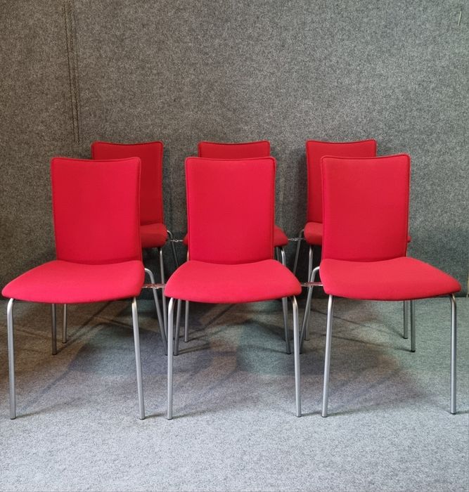 Krzesła Randers lata90 6 sztuk Design Denmark