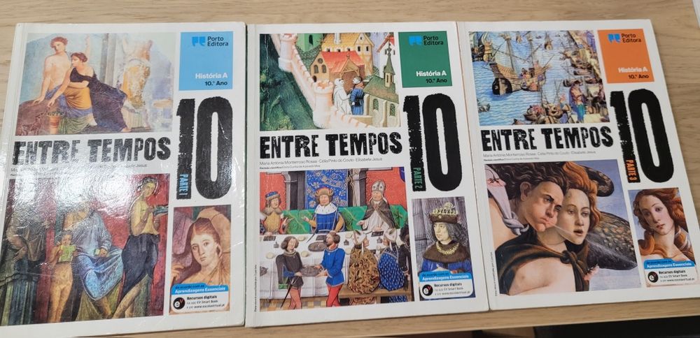 Manuais História A Entre Tempos 10
