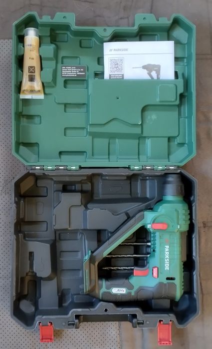 Martelo perfurador a bateria 20V Parkside