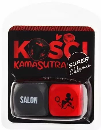 Kości Kamasutra Super chłopaka (czerwono-czarne). Grammi. Nowy Produkt