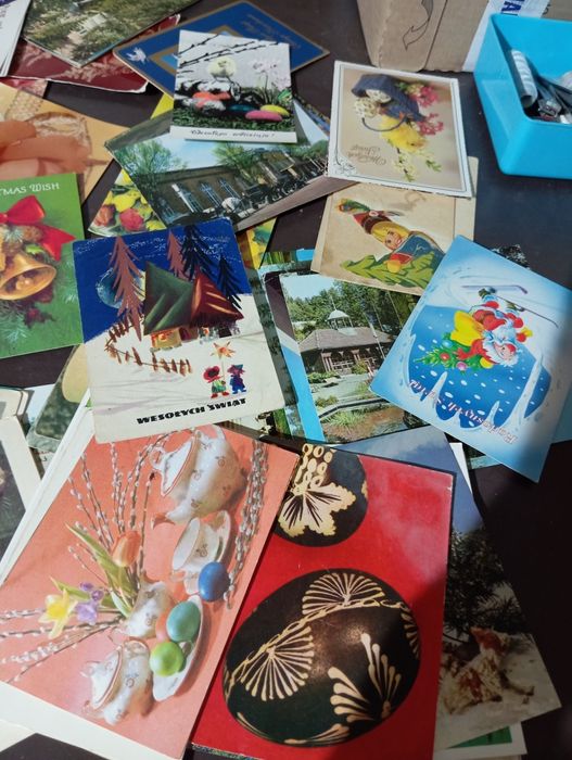 Pocztówki stare dużo