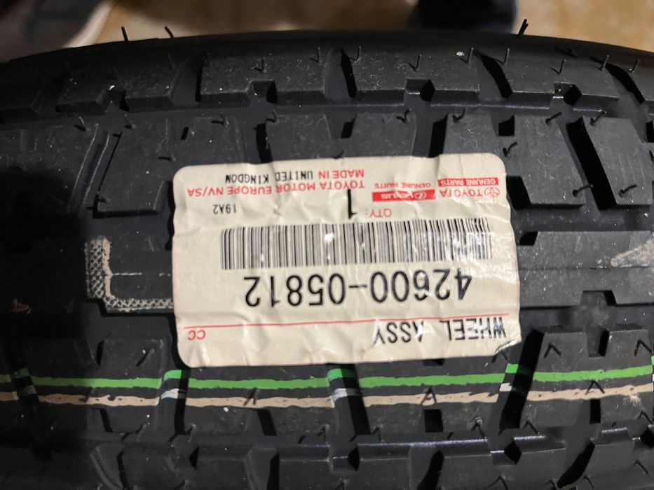 Kit Pneu Suplente Toyota Corolla Touring