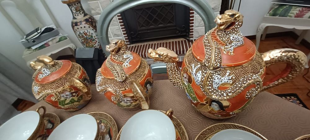 Serviço de chá japonês