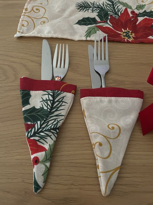 Decoração mesa de Natal