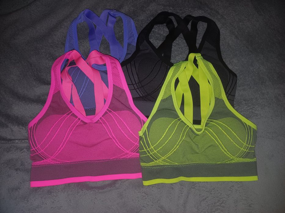 4 nowe sportowe biustonosze