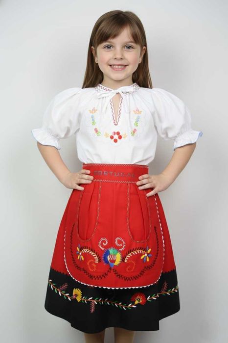 Traje Imitação Lavradeira Minho - Criança