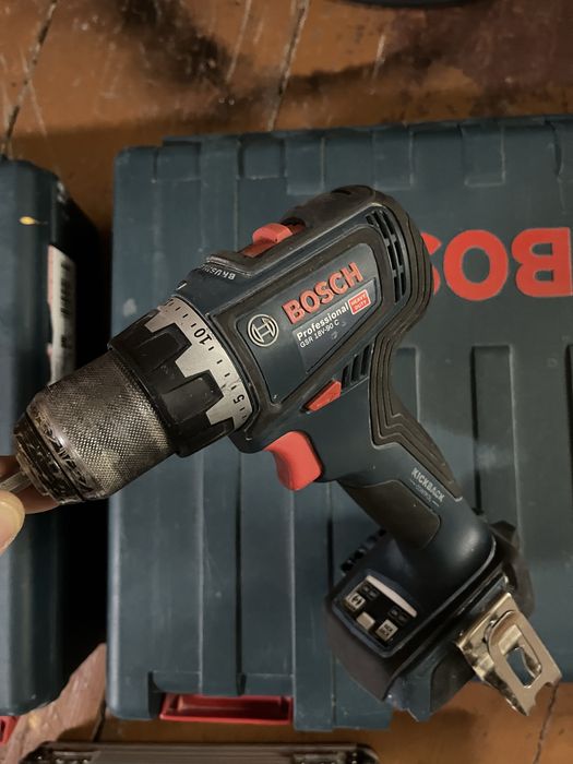 Bosch professional 18v młot wkretarka zestaw