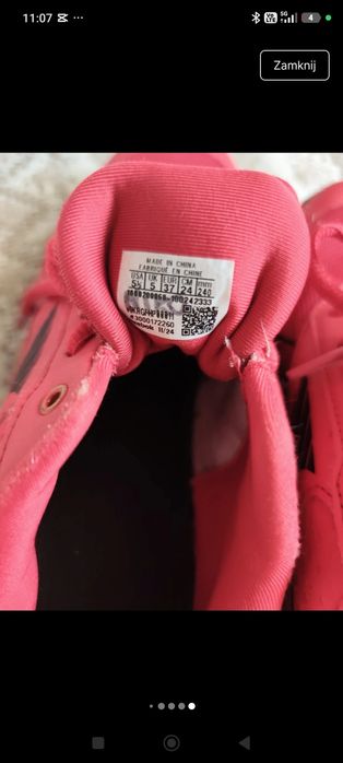 Buty Reebok Rush Runner 37