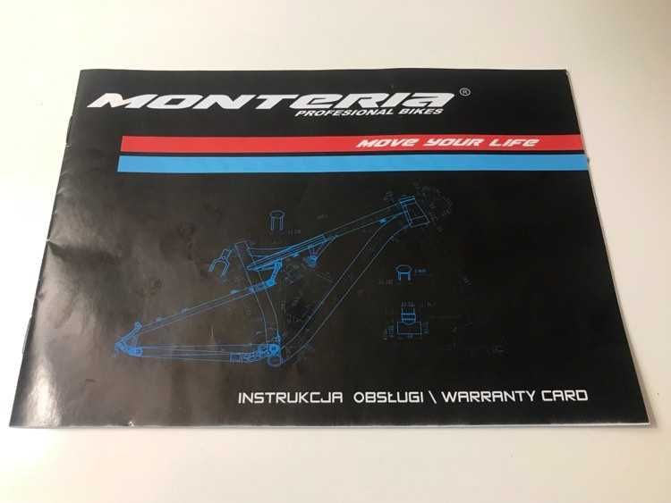 Rower miejski Monteria 26 cali Kolor lazurowo-biały