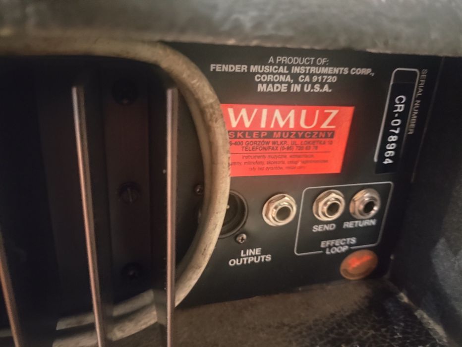 Fender BXR 300 piec basowy