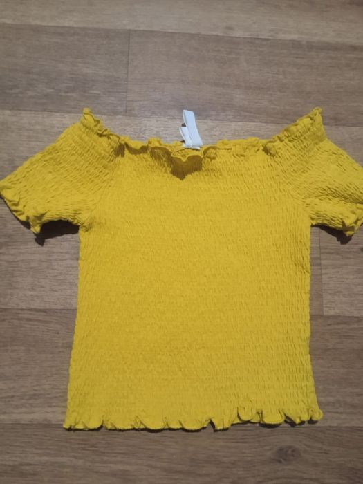 Пакет фирменных женских футболок и майка (CK, Zara, H&M) р. S-M