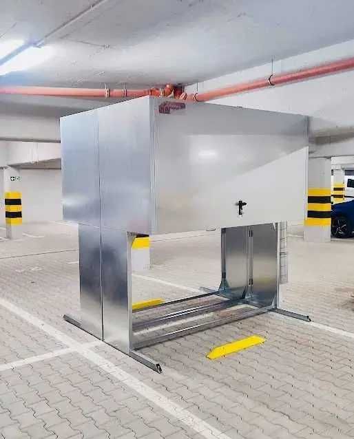 box garażowy, na rower, szafa garażowa, przechowywanie roweru