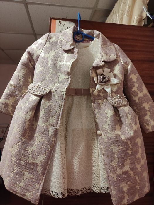 Пальто,   платье