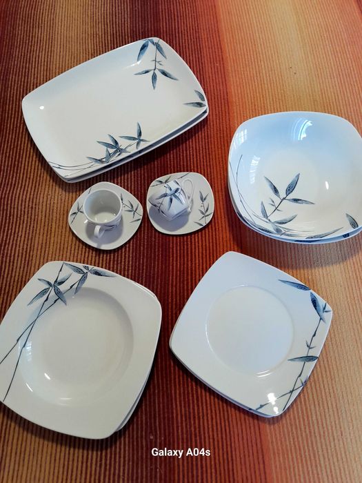 Loiça conjunto de jantar e conjunto de café
