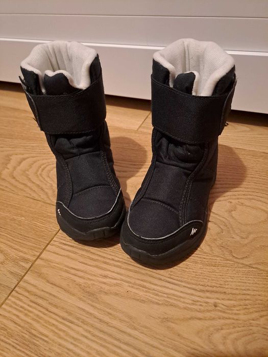 Śniegowce decatlon quechua 27 czarne wodoodporne