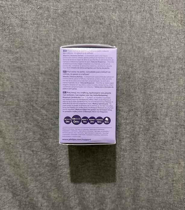 Пляшечка Philips Avent Natural Response 125 мл (0м+)